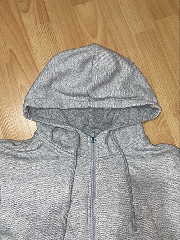 LTB LTB oversize gri kapüşonlu