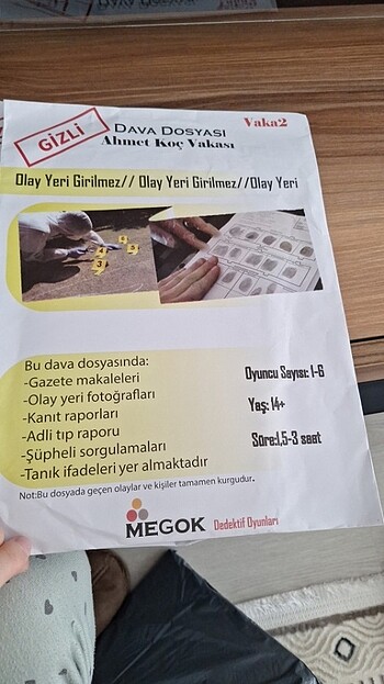  Beden Dedektif oyunu 