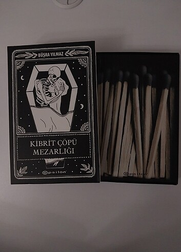  Beden Ölüma fısıldayan adam&kibrit çöpü mezarlığı özel kutu