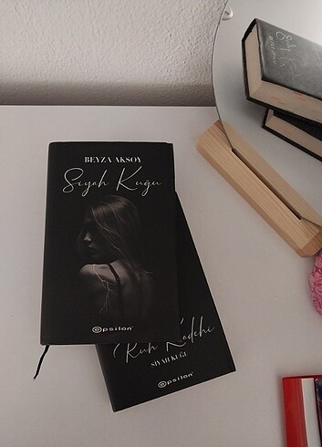 Siyah kuğu&ruh kadehi set