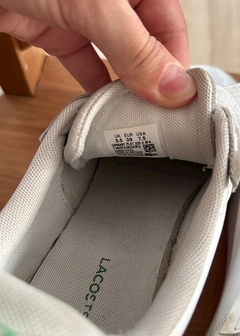 Beyaz Bağcıklı Kadın Sneakers - Görsel 4