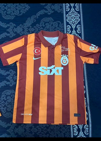 GS Kısa Kollu Baskılı Erkek Forma - Görsel 3