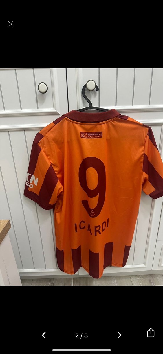 GS Kısa Kollu Baskılı Erkek Forma - Görsel 2