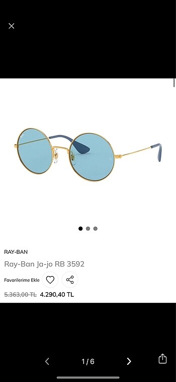Ray Ban Ray Ban Gözlük