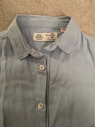Zara çocuk gömlek - Görsel 2