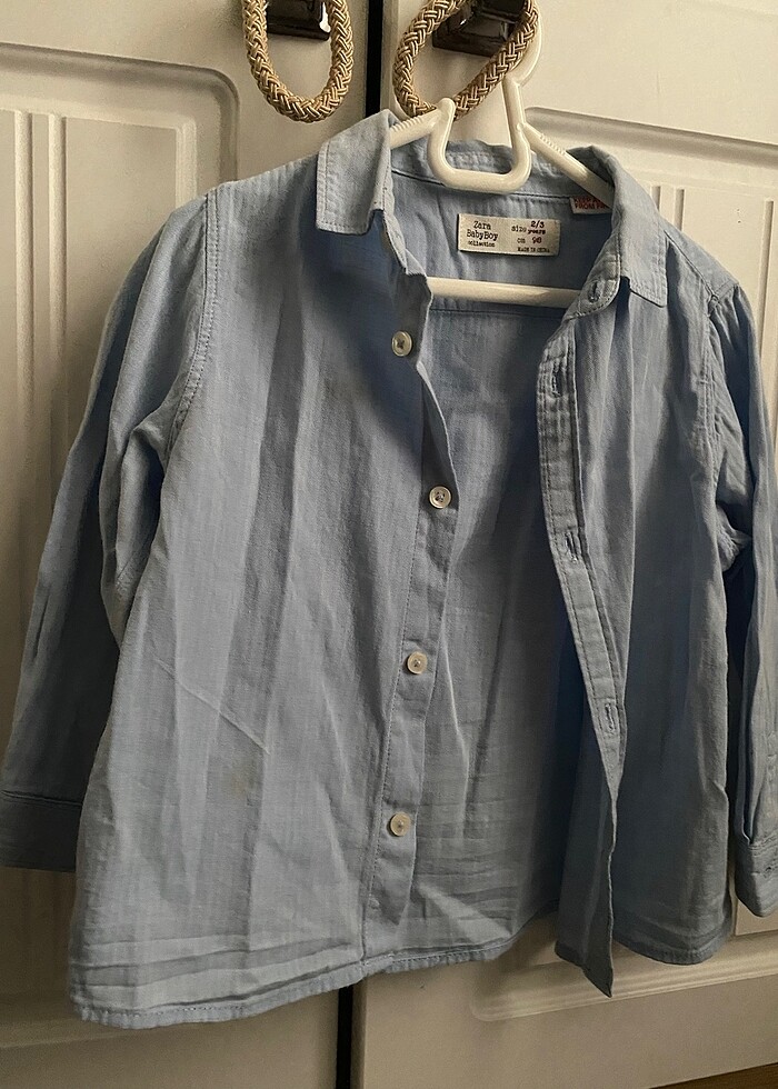 Zara çocuk gömlek - Görsel 3