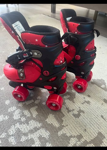 Sfr Nebula Kırmızı Ayarlanabilir Çocuk Quad Paten - Görsel 4