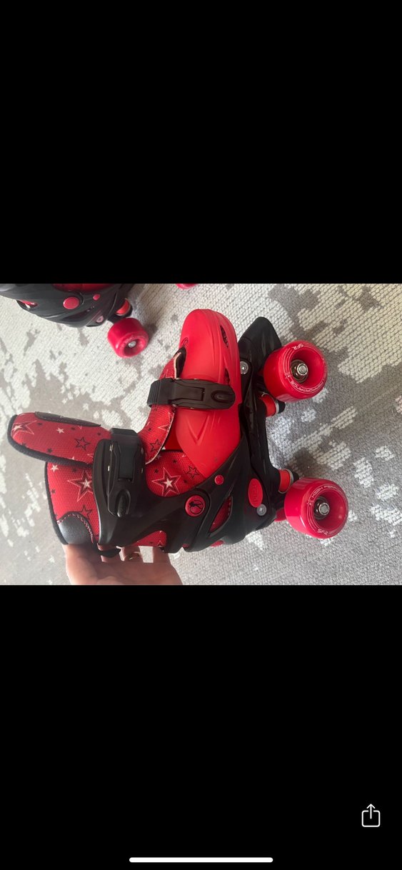 Sfr Nebula Kırmızı Ayarlanabilir Çocuk Quad Paten - Görsel 2