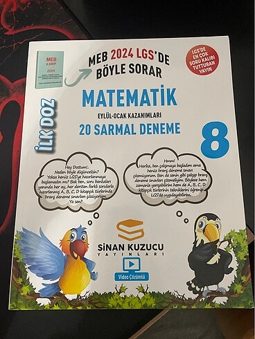 8. Sınıf Sinan Kuzucu Matematik Deneme 20