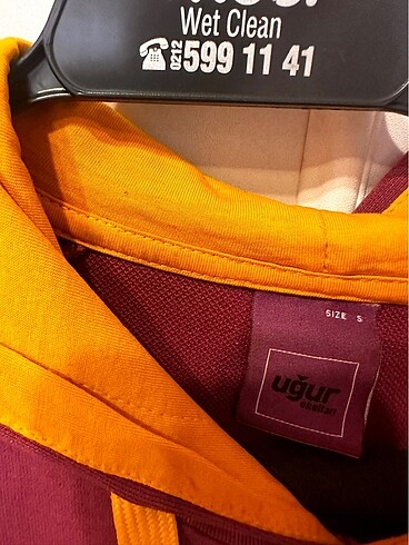 13-14 Yaş Beden mor Renk Uğur Okulları Mor Sweatshirt