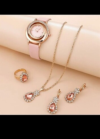 Accessorize Bayan Saat ve Takı Seti