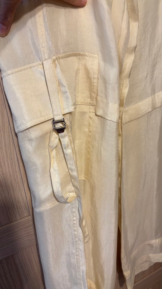 Mango Ekru Kargo Pantolon — görsel 6/11