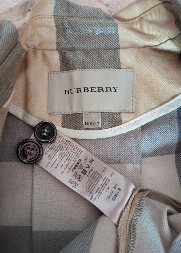 BURBERRY YAĞMURLUK  - Görsel 2