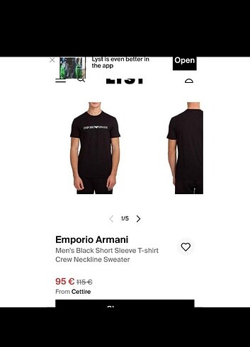 Emporio Armani ARMANİ TİŞÖRT