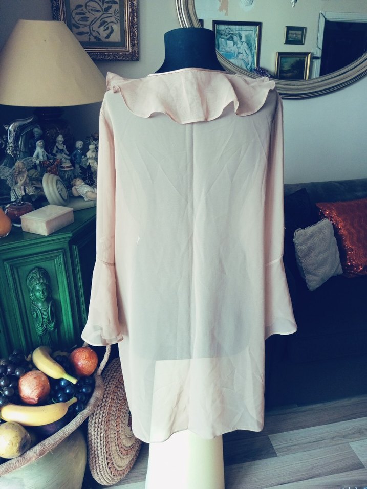 Uzun Bej Bohem Kadın Sabahlık - Görsel 3