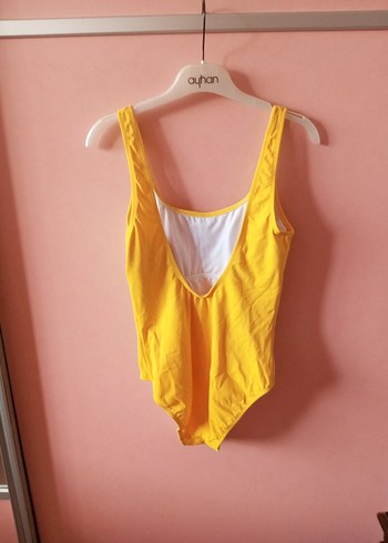 Sarı Baskılı Kadın Mayo - Görsel 3