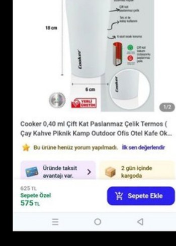 DEVRİLMEZ TERMOS BARDAK - Görsel 5