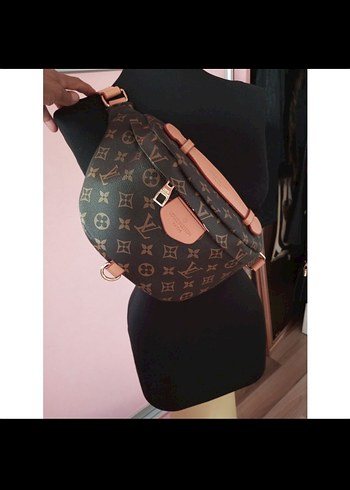  Beden kahverengi Renk LOUİS VUİTTON BUM BAG