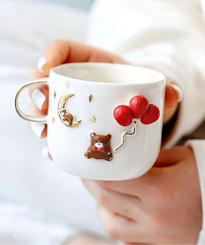 El Yapımı Seramik Mug