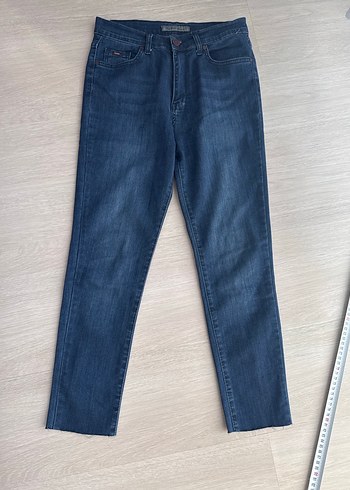 Lacivert Regular Fit Kadın Kot Pantolon