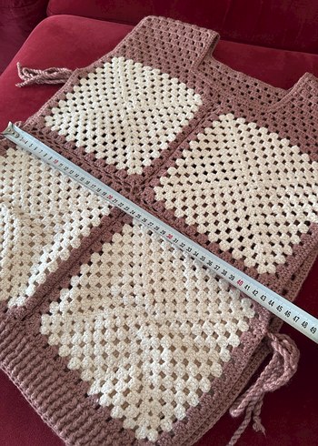 Bohem Örgü  Yelek - Görsel 6