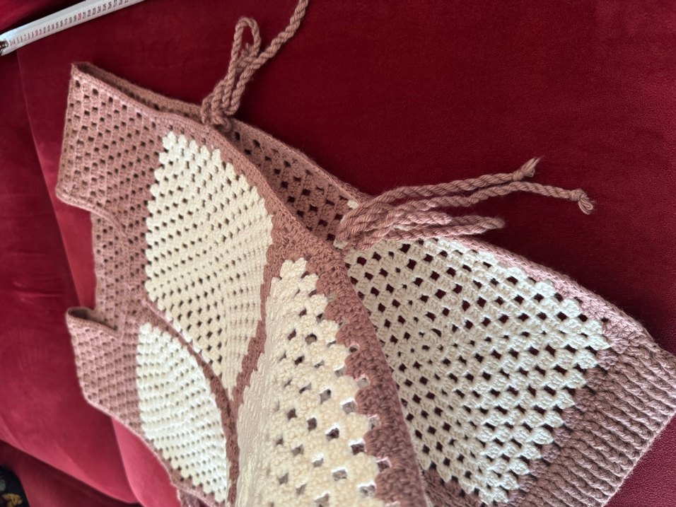 Bohem Örgü  Yelek - Görsel 3