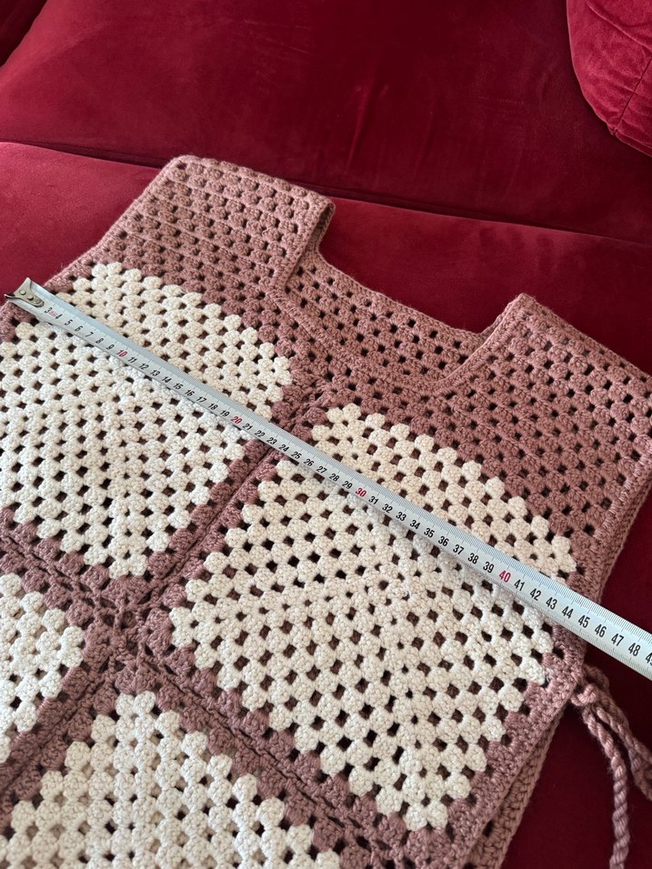 Bohem Örgü  Yelek - Görsel 5