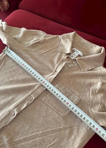 Bej Düğmeli mango Hırka - Görsel 5