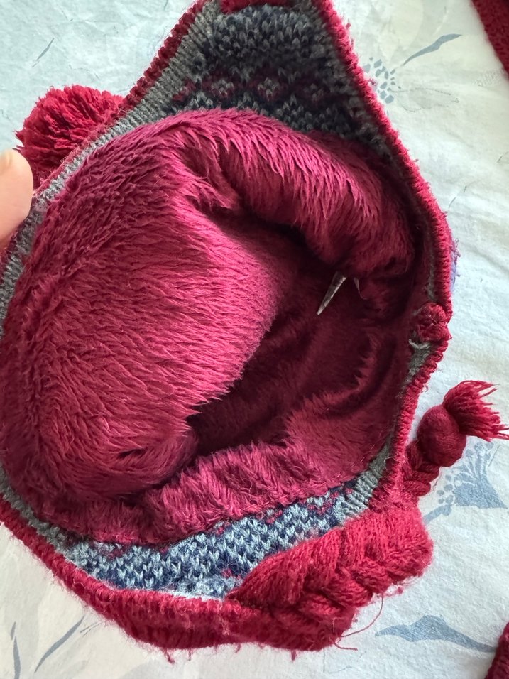 Çocuk Bere, Atkı ve Eldiven Seti - Görsel 4