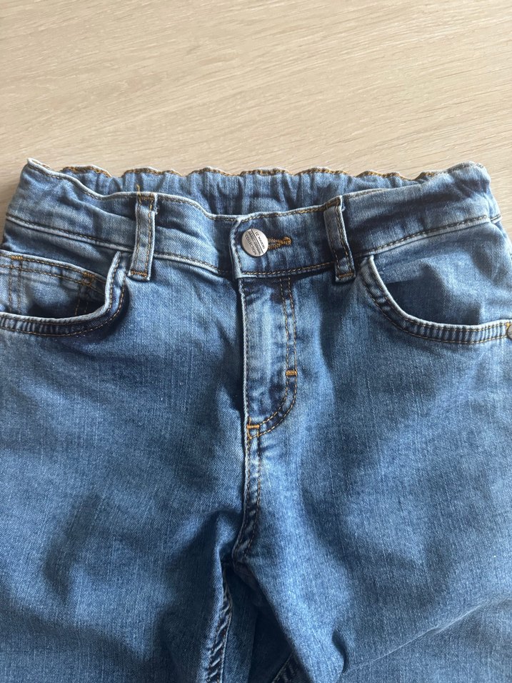 Erkek Çocuk Mavi Kot Pantolon - Görsel 3