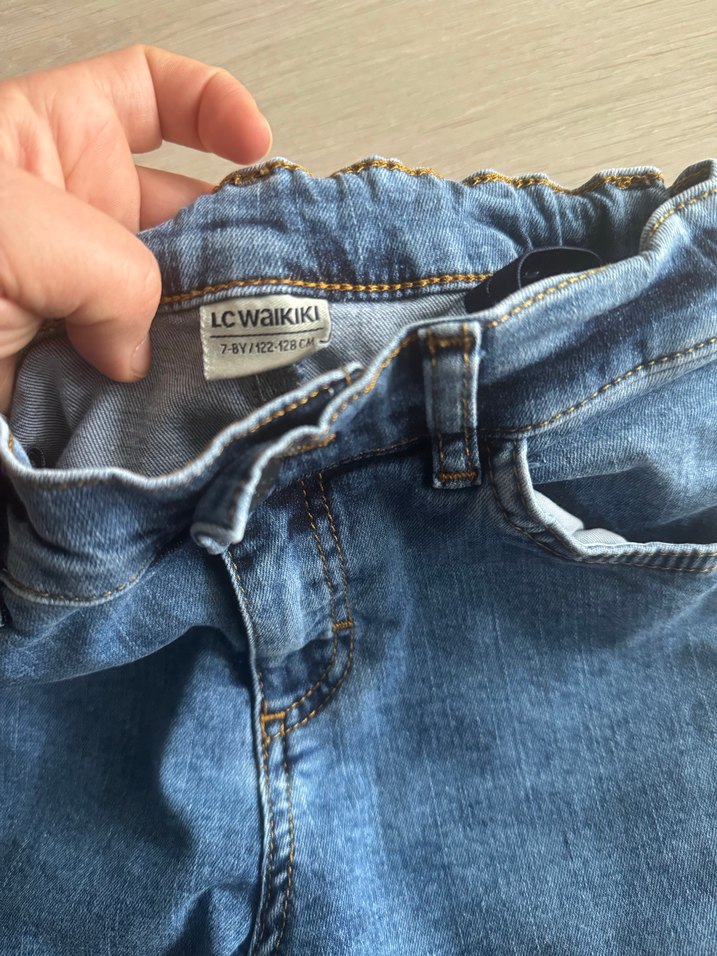 Erkek Çocuk Mavi Kot Pantolon - Görsel 4