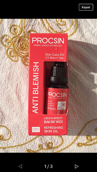 Procsin Bakım Yağı 