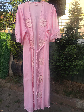 m Beden pembe Renk Sabahlık