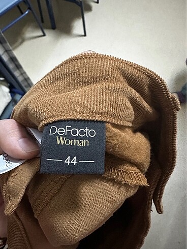 44 Beden SIFIRA YAKIN KADİFE PANTOLON