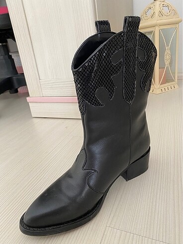 Derimod Derimod Kadın Kovboy Çizmesi