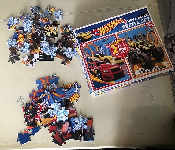 Hot Wheels Hotwheels Puzzle Set