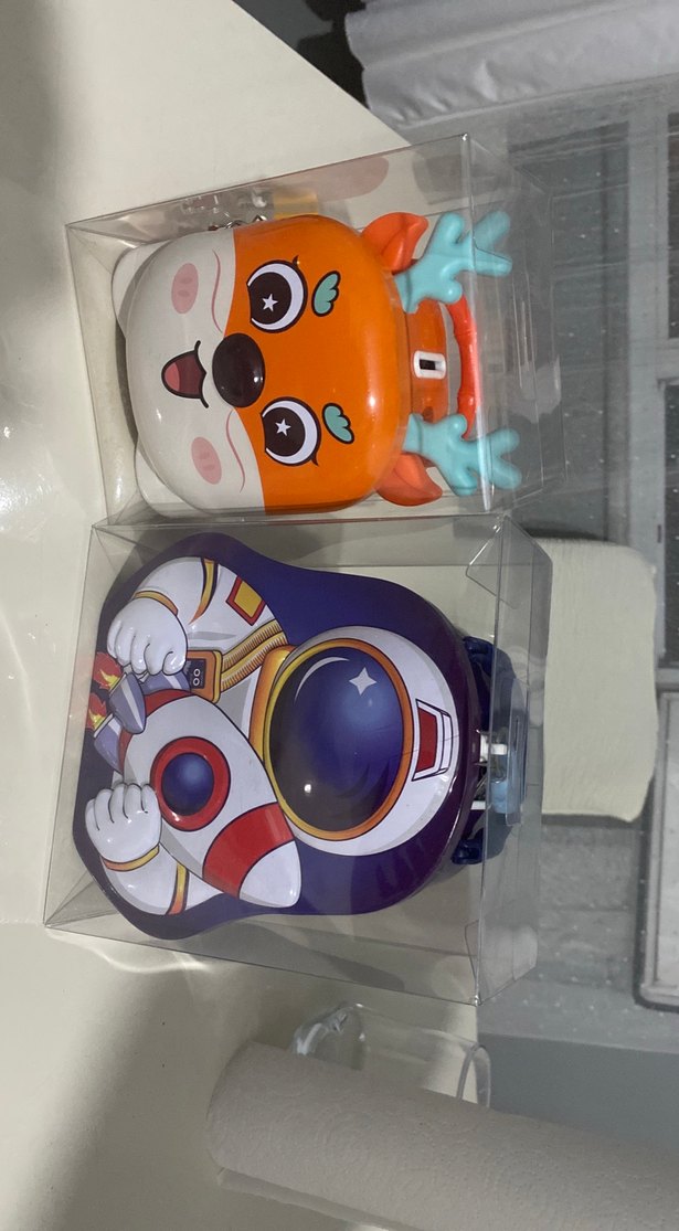 Renkli Astronot ve Hayvan Figürlü kumbara - Görsel 2