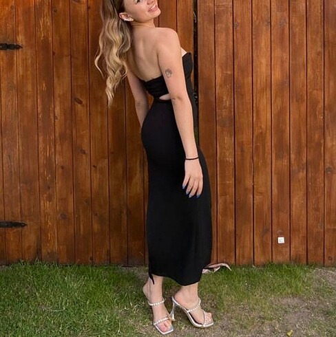 xs Beden siyah Renk Zara siyah elbise