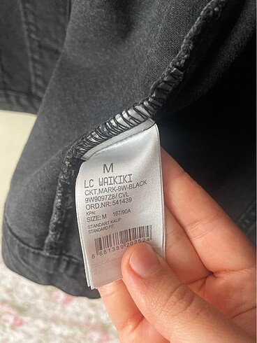 LC Waikiki Lcw siyah kot ceket