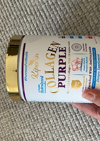 Kiperin collagen purple