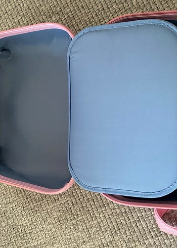 Diğer Pembe Minimalist Kadın Makyaj Çantası