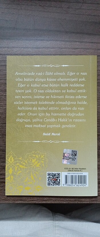  İhlas Risaleleri-Bediüzzaman Said Nursi- rnk 