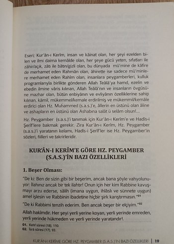 Beden Renk Ayet ve Hadislerle Peygamberimiz Yaşayışı Ahlakı Prensipleri