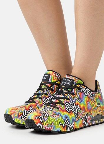 39 Beden çeşitli Renk Skechers Jen Spark Özel Seri