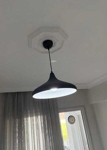 Siyah Modern Sarkıt Lamba - Görsel 2