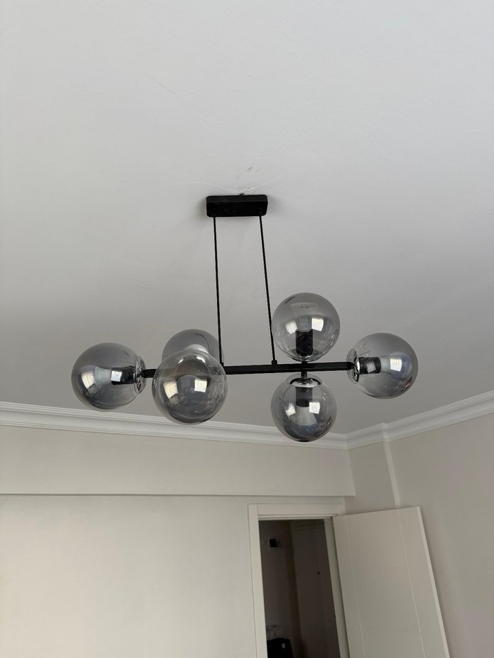 Gri Modern Sarkıt Lamba - Görsel 2