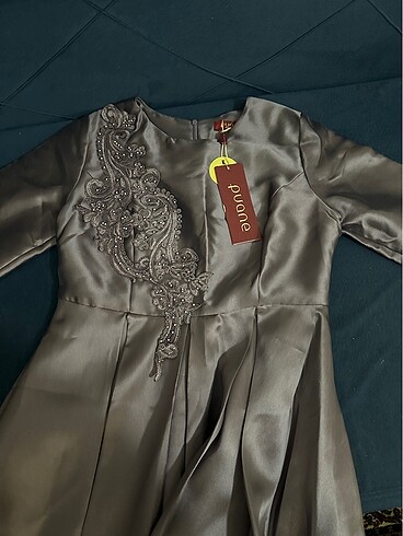 Tesettür abiye elbise - Görsel 5