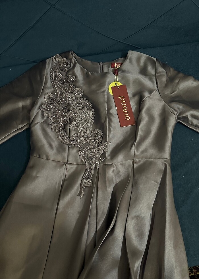 Tesettür abiye elbise - Görsel 5