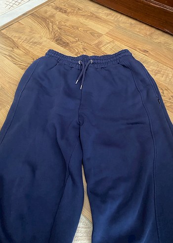 Kadın Mavi Rahat Kesim Eşofman Altı - Görsel 2