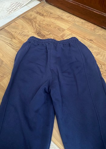 Kadın Mavi Rahat Kesim Eşofman Altı - Görsel 3